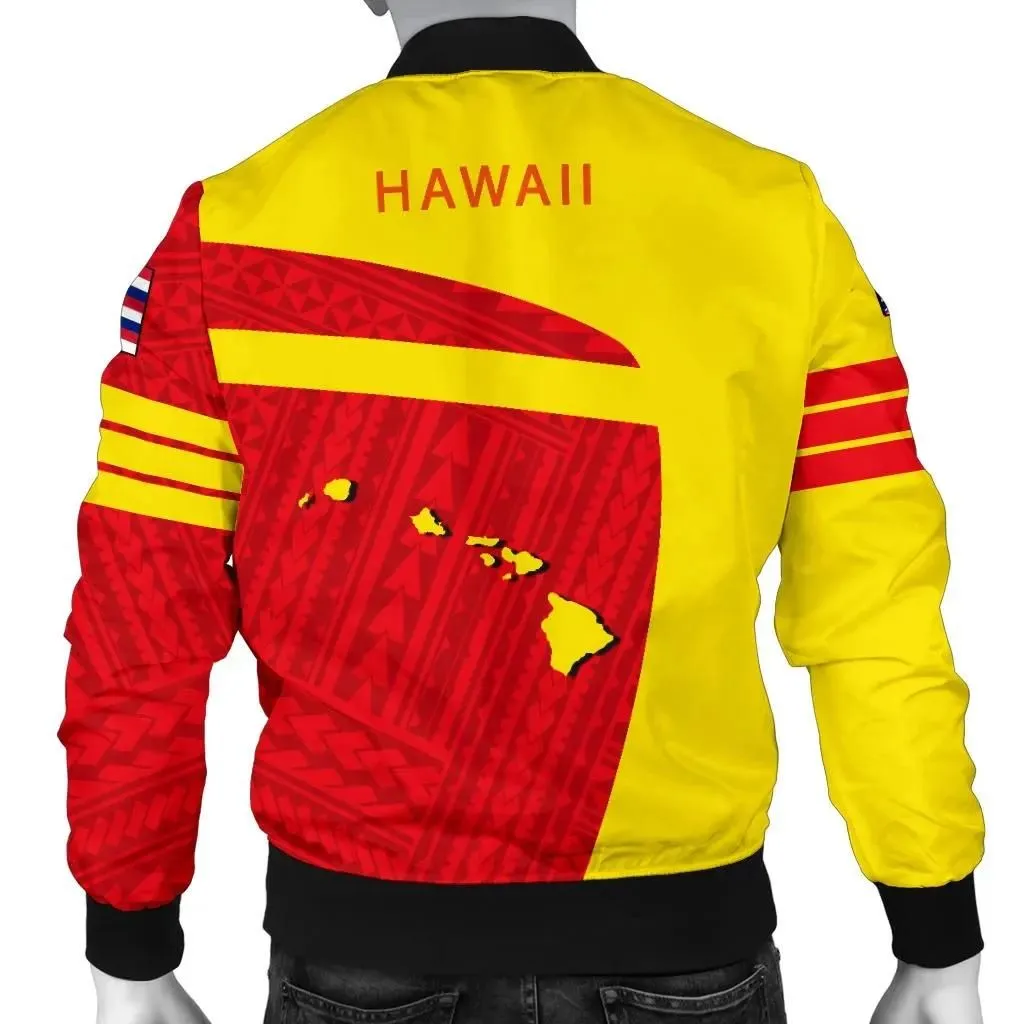 Alohawaii Jacket - Hawaii Kanaka Polynesian Sport Mens Bomber Jacket - Premium Style - AH - J7
