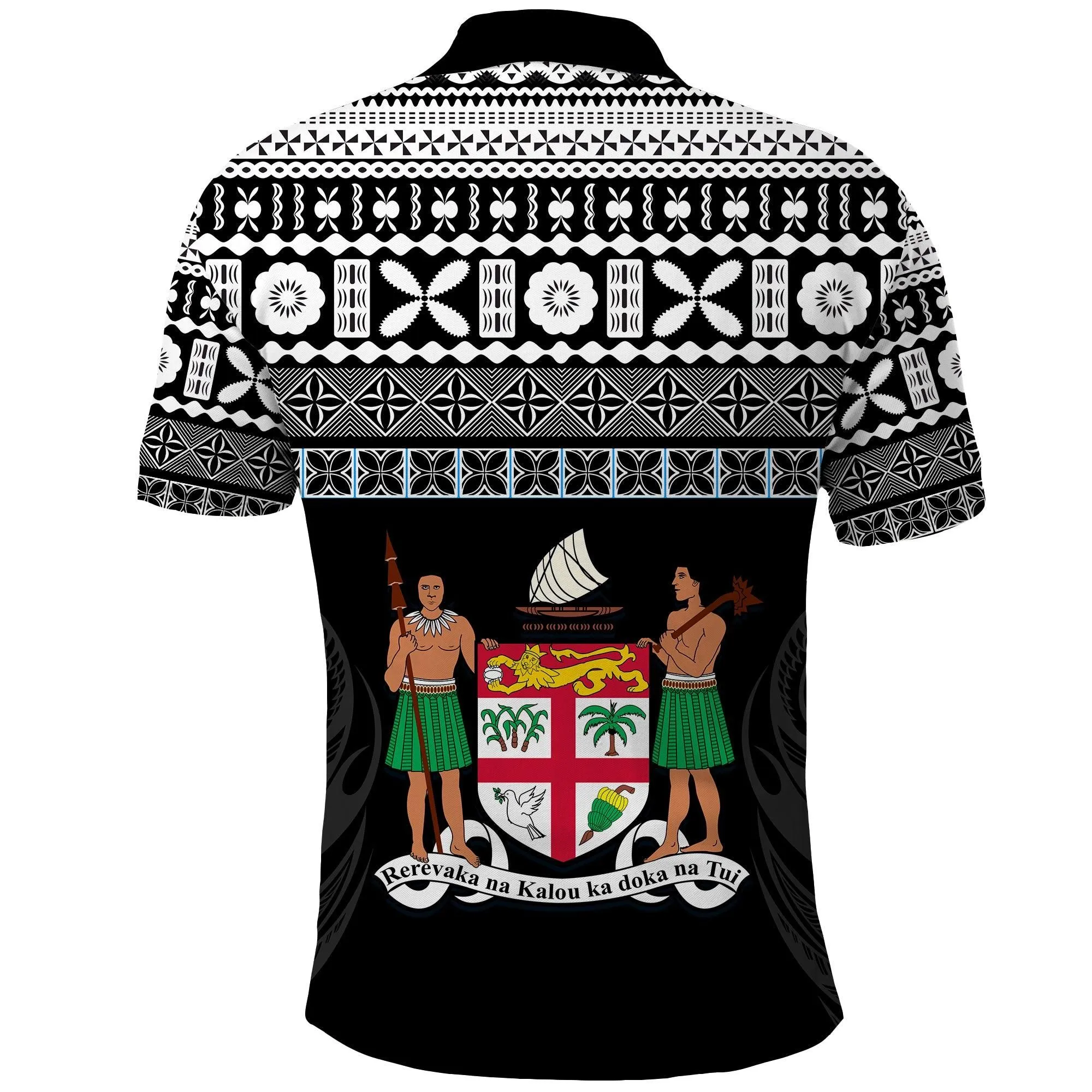 Fiji Rugby Polo Shirt Lifestyle 2022 Flying Fijians LT13