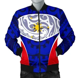 Philippines Mens Bomber Jacket - Polynesian Sport Style