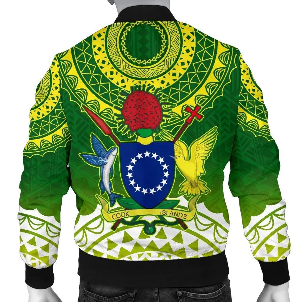 Cook Islands Bomber Jacket Love A Little Paradise (Mens)