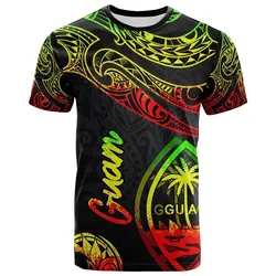 Guam Polynesian T shirt - Poly Tattoo Reggae Version