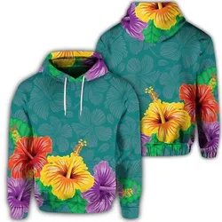 Alohawaii Hoodie - Hawaiian Colorful Hibiscus Polynesian Hoodie - AH - JR