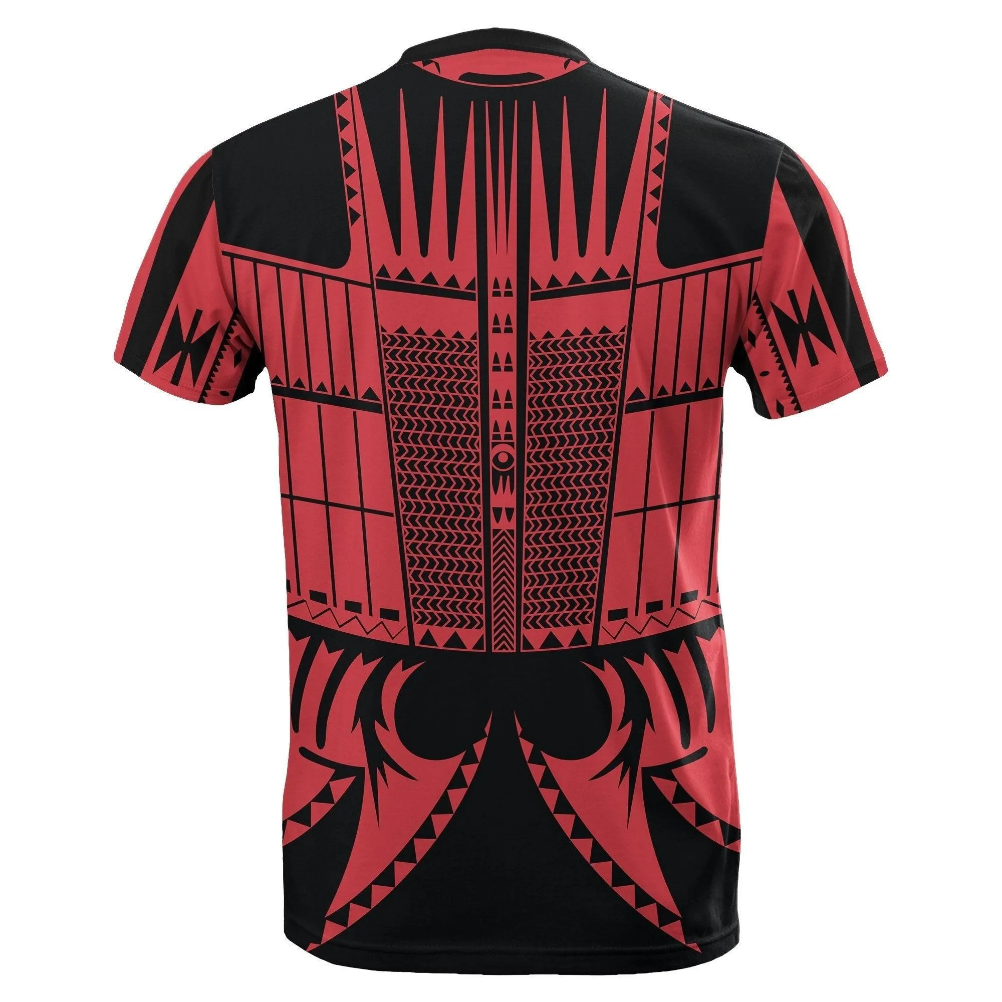 Warrior Yap Tattoo T shirt Red