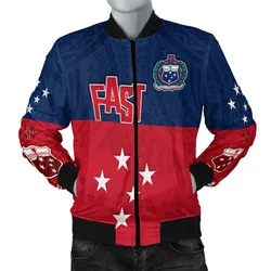 F.A.S.T Samoa Bomber Jacket Polynesian Enthusiasm LT13