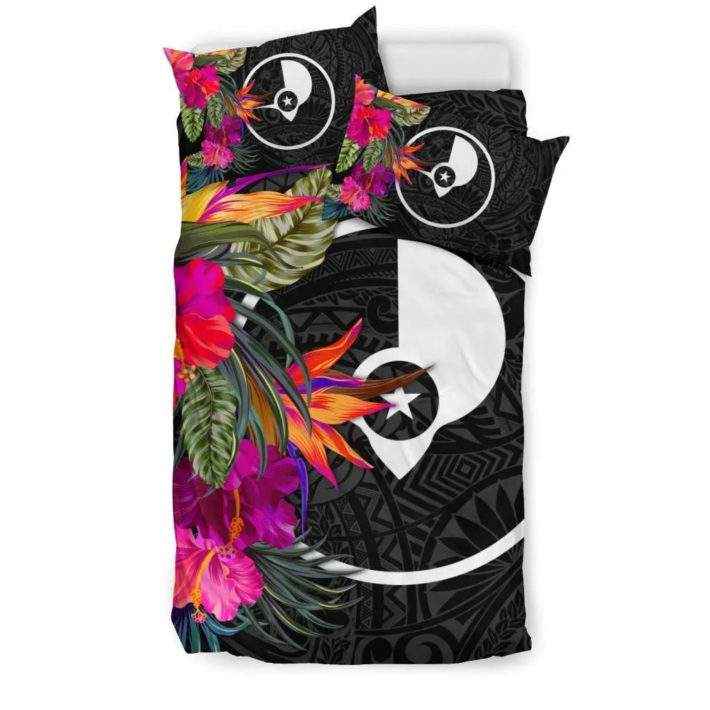 Yap Bedding Set - Polynesian Hibiscus Pattern - BN39