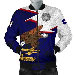 American Samoa Mens Bomber Jacket - HOME