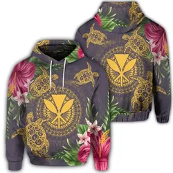 Alohawaii Hoodie - Hawaiian Kanaka Turtle Hibiscus Plumerian Polynesia Hoodie - Alena Style Purple - AH - J4R