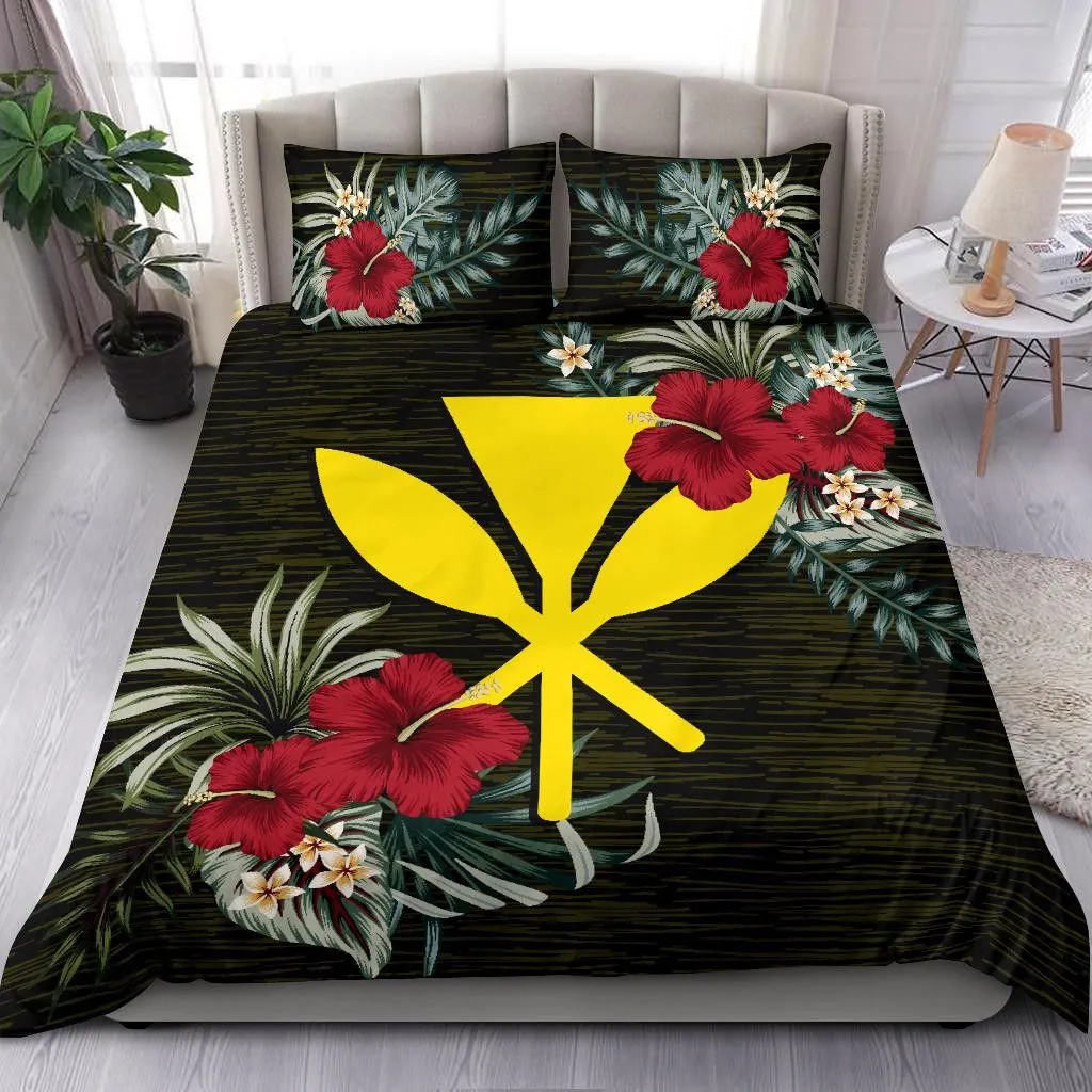 (Hawaiian) Kanaka Maoli \bBedding Set - Special Hibiscus A7