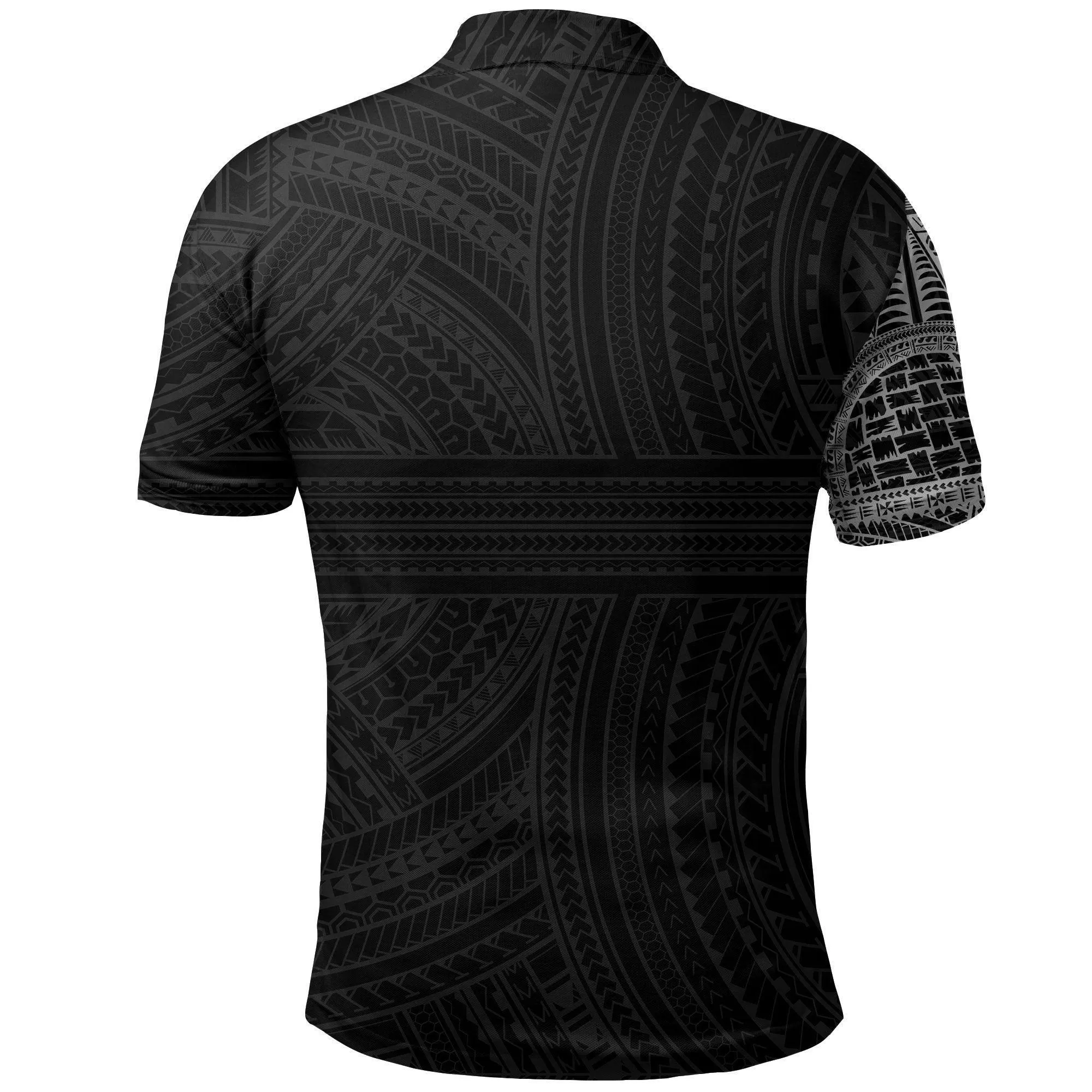 Tribal Tattoo Polo Shirt, Polynesian Golf Shirt