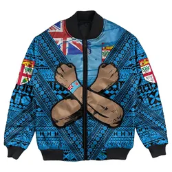 Fiji Bula Flag Bomber Jacket  LT10