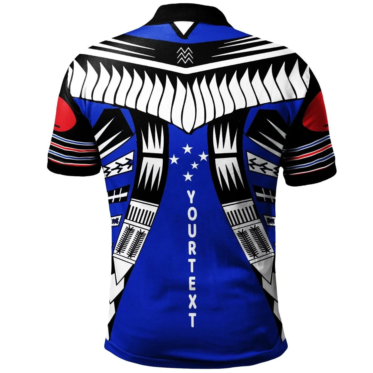 Samoa Custom Personalised Polo Shirt - Samoa Rugby Sport Style Blue Color - BN20