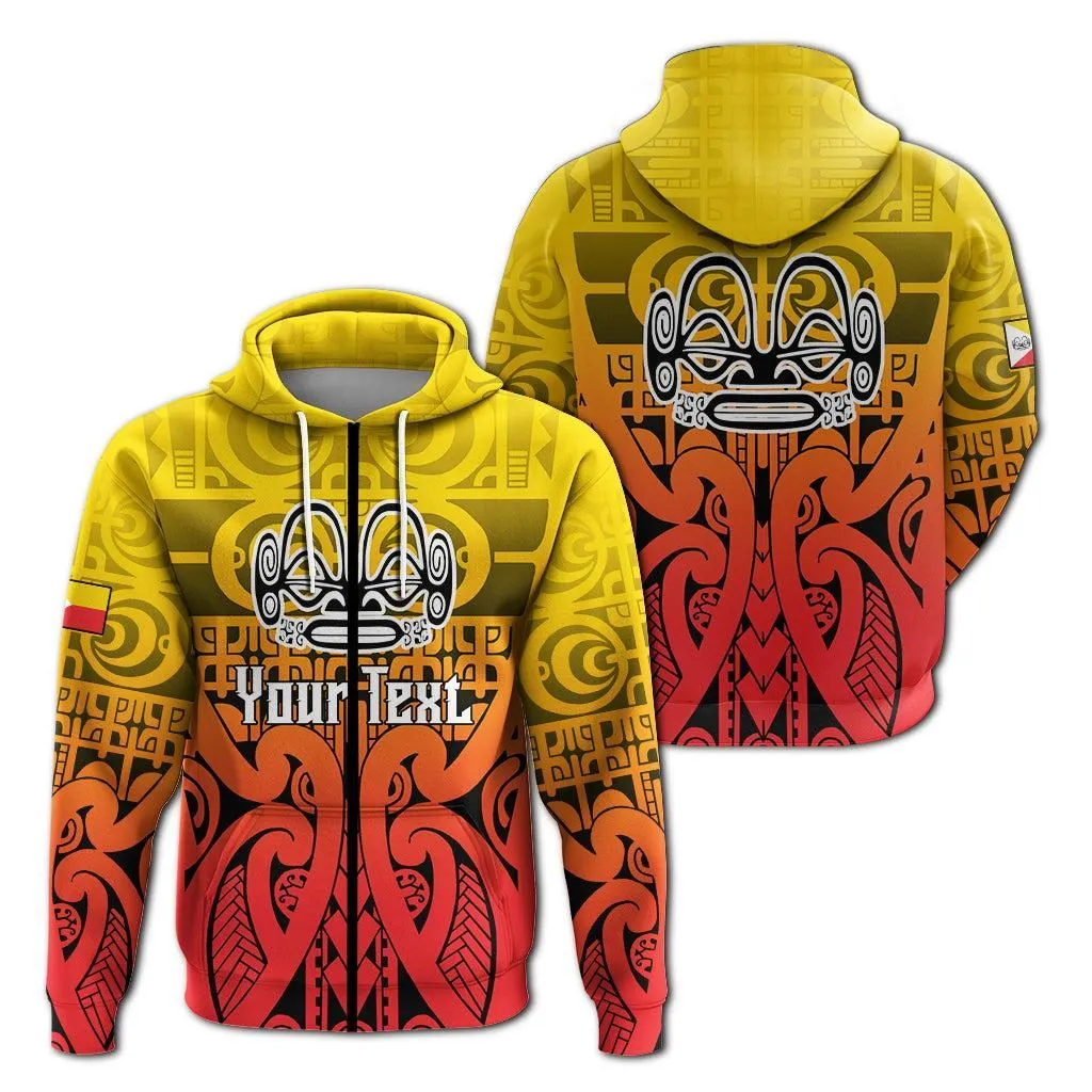 (Custom Personalised) Marquesas Islands Marquesan Tattoo Hoodie - LT12