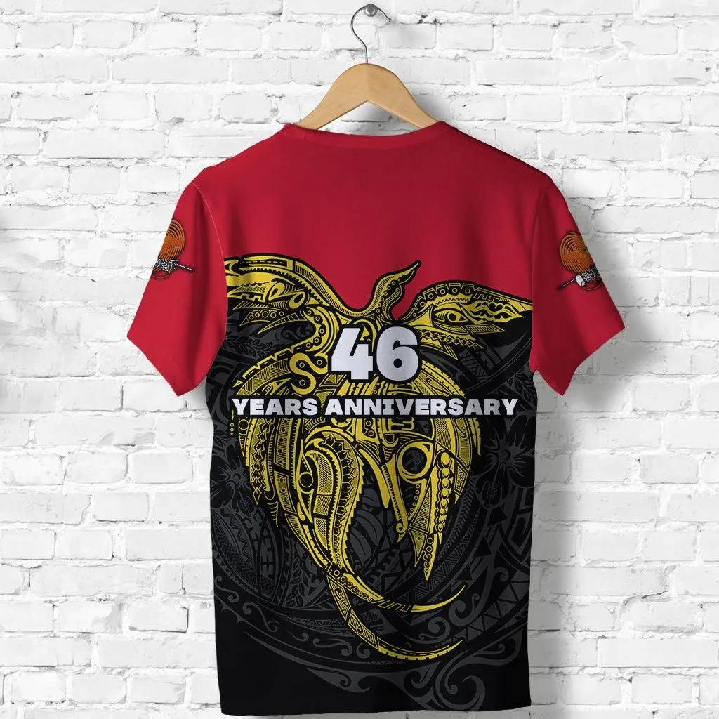 Papua New Guinea T Shirt Independence Day Simple Style LT16