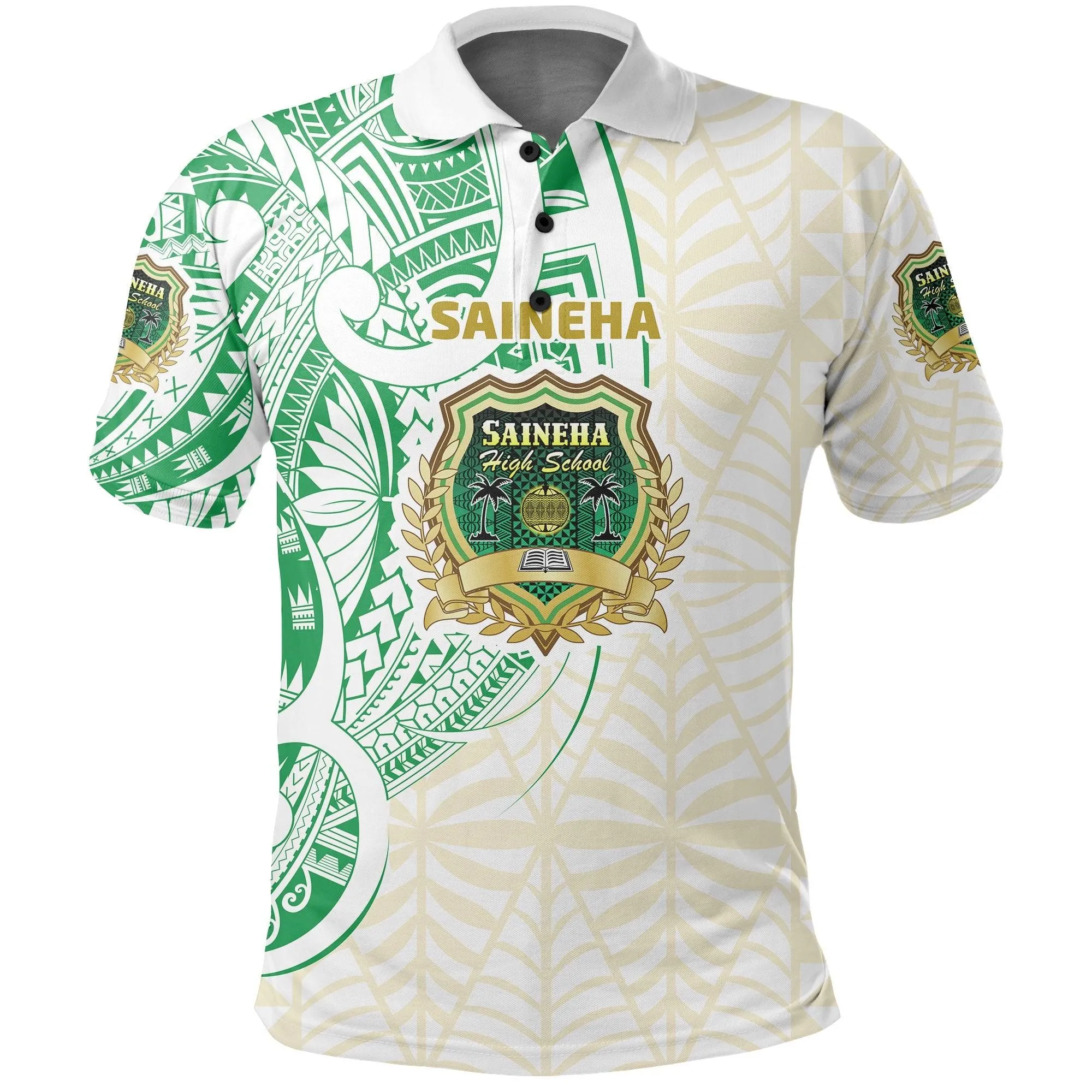 (Custom Personalised) Saineha Tonga Polo Shirt Tattoo Special - Class of - LT16