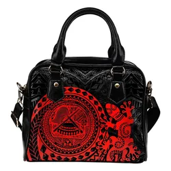 American Samoa Shoulder Handbag - Polynesian Lizard