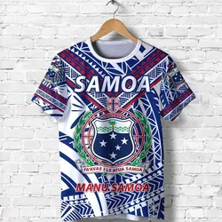 Manu Samoa Rugby T shirt Samoa Simple Rugby