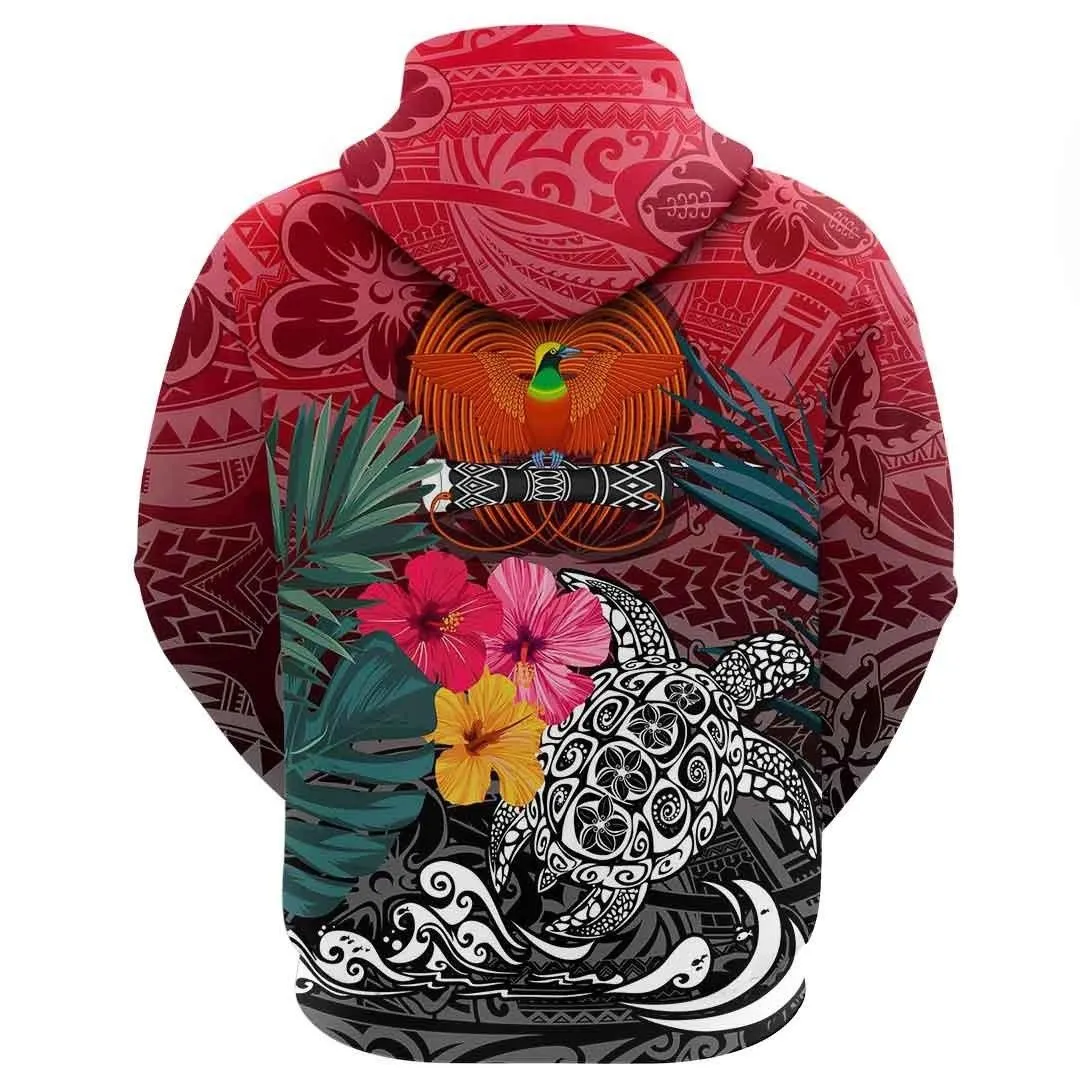 Alohawaii Clothing - Papua New Guinea Style Polynesian Tattoo Hoodie A94