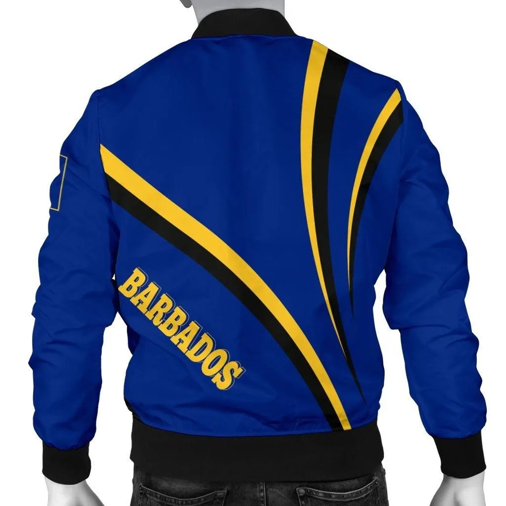Barbados Mens Bomber Jacket - Proud To Be Barbadian