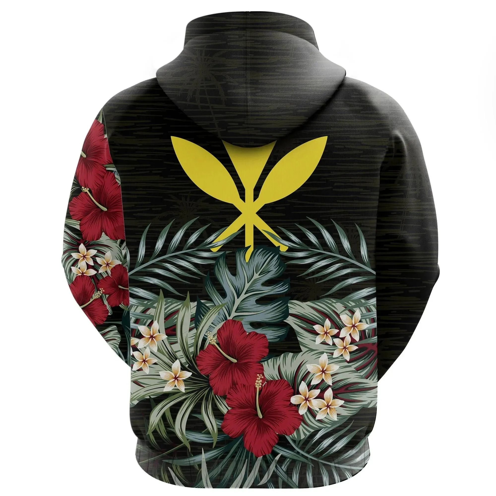 Alohawaii Clothing - Hoodie Kanaka Maoli (Hawaiian) Hibiscus A7