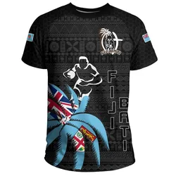 Fiji Bati T-Shirt Rugby Tests Coconut