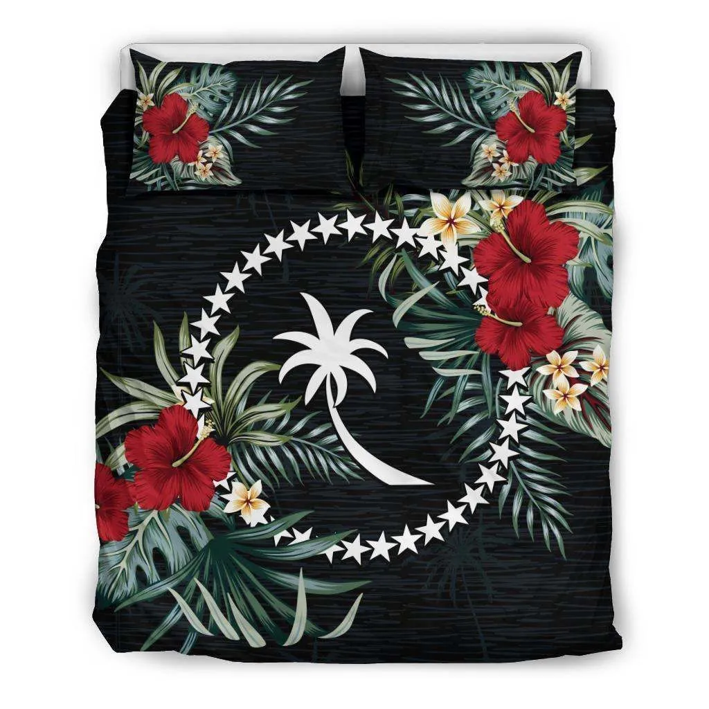 Chuuk Hibiscus Coat Of Arms Bedding Set A02 Dhc28111370Dd