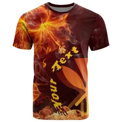 Alohawaii T-Shirt - Tee Hawaii Polynesian Custom Personalised - Fire Hibiscus - BN12