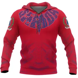 Alohawaii Clothing - Hoodie Samoa Polynesian Tattoo All Over Bn10