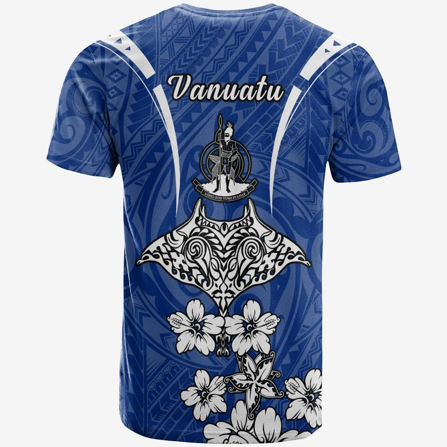 Vanuatu T shirt - Ray Hibiscus
