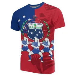 Alohawaii T-Shirt - Tee Samoa Powerful Siva Tau Rugby K5