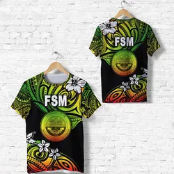 Federated States of Micronesia T Shirt Unique Vibes - Reggae LT8