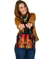 Fiji Shoulder Handbag - Tribal Tuna Fish