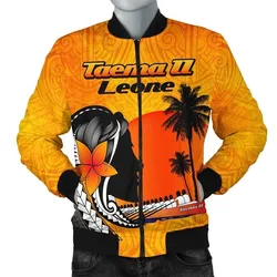 American Samoa Bomber Jacket - Taema II Leone