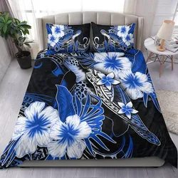Polynesian Turtle Bedding Set With Hibiscus Color No.7 LT6