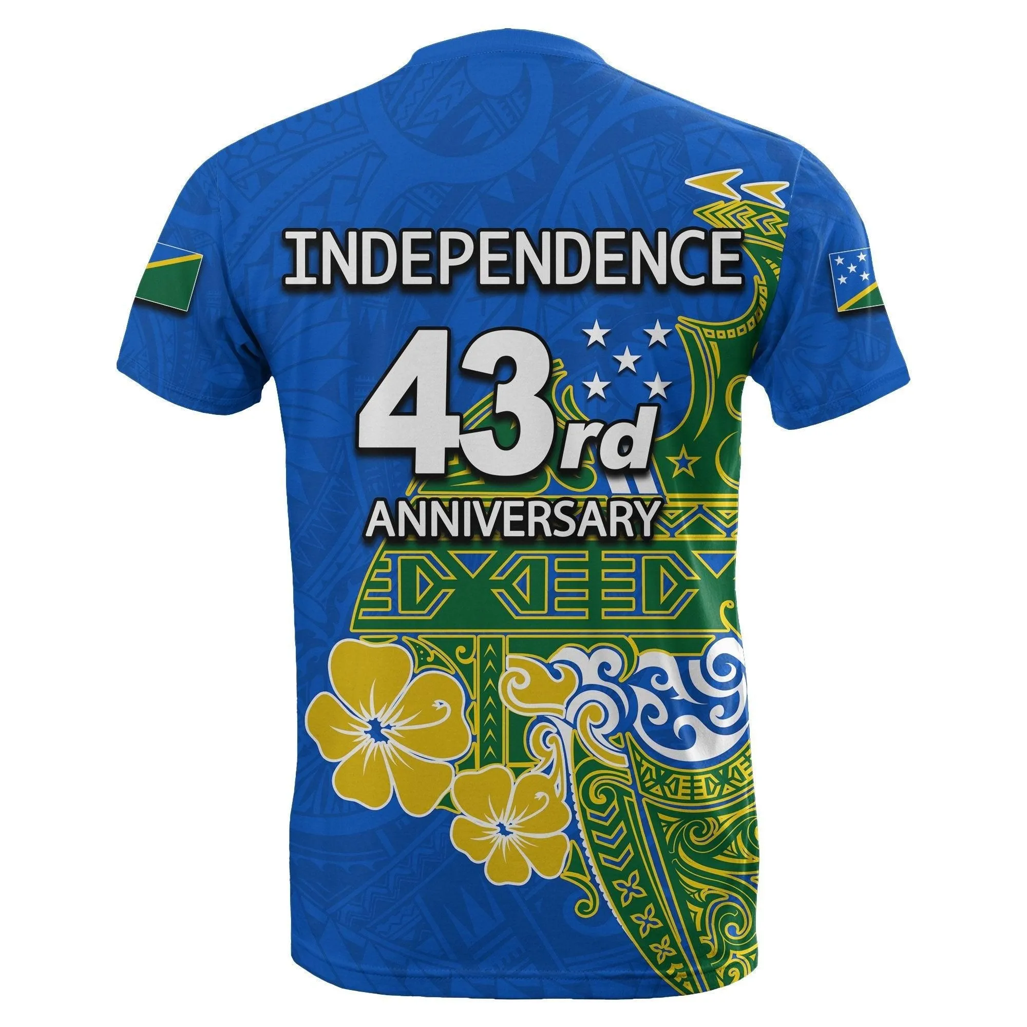 Solomon Islands Independence 43rd Melanesia Tattoo T shirt