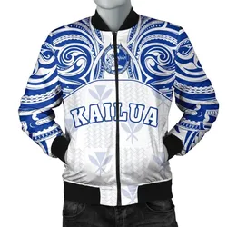 FamilyGater Jacket - Kanaka Kailua High School Men's Bomber Jacket \bDemodern Style AH JH