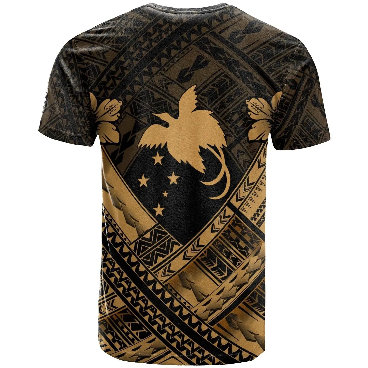 Papua New Guiae Polynesian T-Shirts - Papua New Guiae Gold Seal Camisole Hibiscus Style - BN18