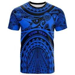 Personalized Name Hawaii Coat Of Arm Hawaii Andpolynesian Patterns Maui Tattoo Unisex 3D T-Shirt All Over Print ONAWM