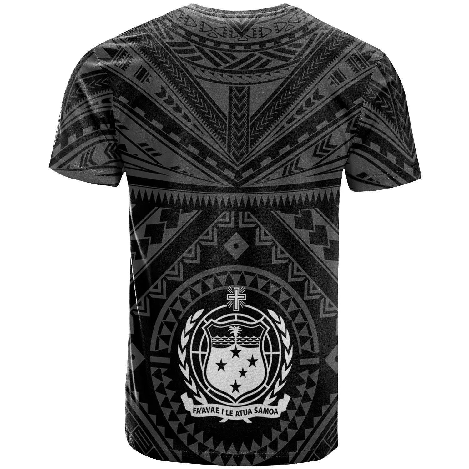 Samoa T shirt - Samoa Seal In Polynesian Tattoo Style