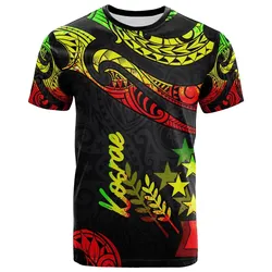 Kosrae Micronesia T-Shirt - Poly Tattoo Reggae Version