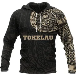 Tokelau Hoodie - Tokelau Polynesian Tattoo Style