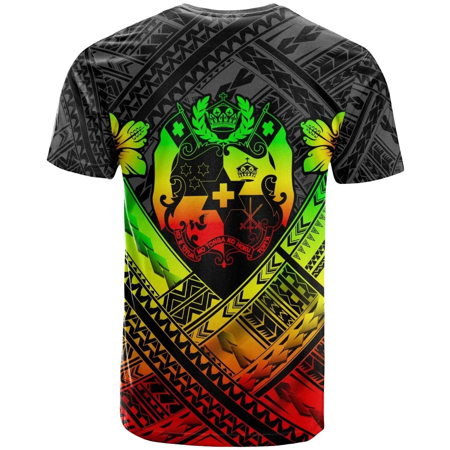 Tonga Polynesian  T-Shirts - Tonga Reggae Seal Camisole Hibiscus Style - BN18