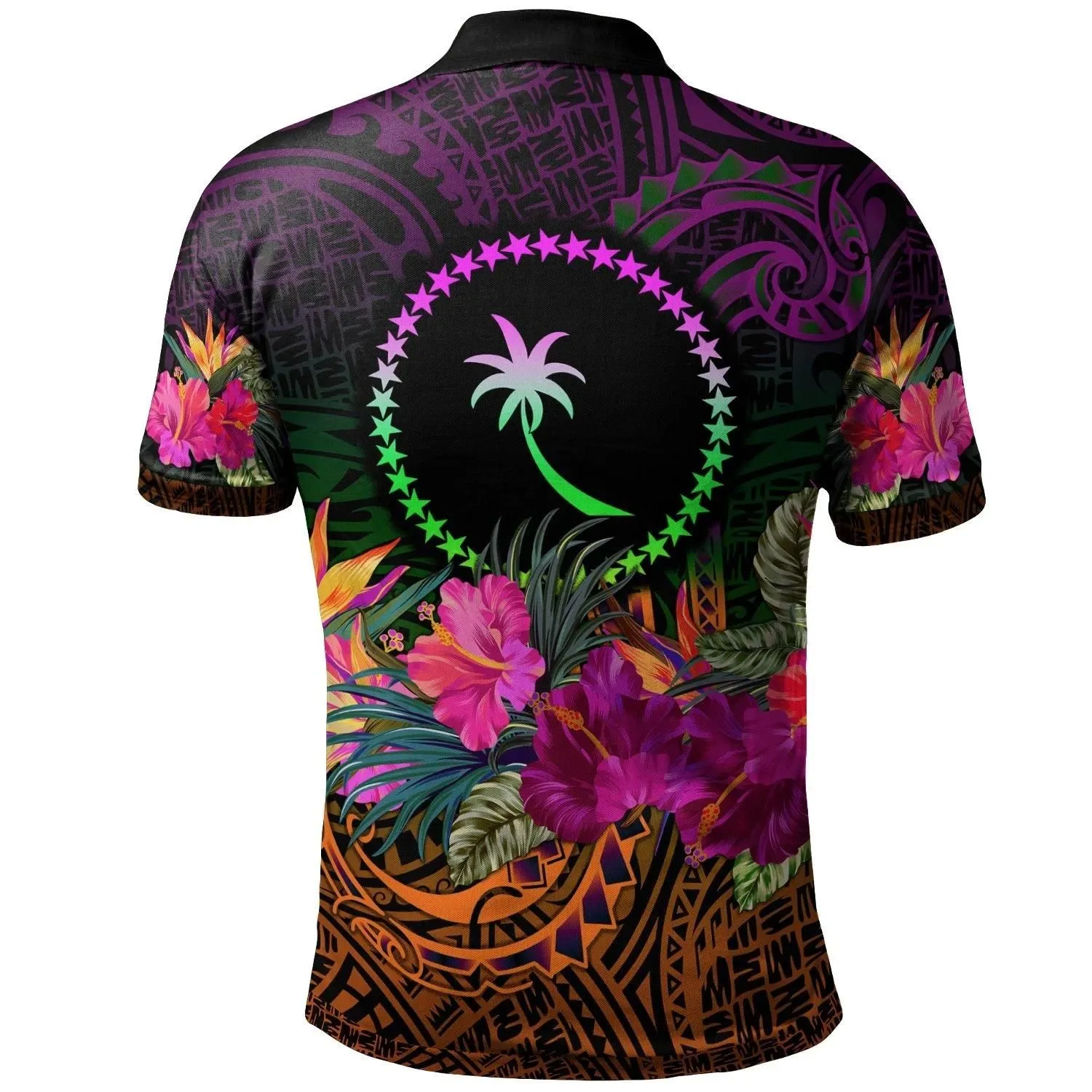 Chuuk Polo - Summer Hibiscus - BN15
