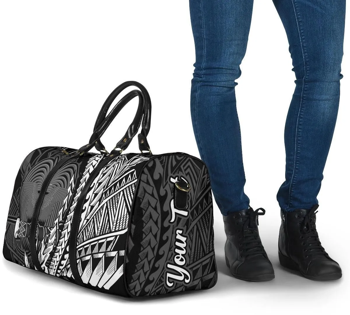 Papua New Guinea Travel Bag - Custom Personalised Wings Style