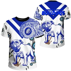 Vibe Hoodie Clothing - Canterbury Bankstown Bulldogs Indigenous Polynesian Tattoo Style T Shirt