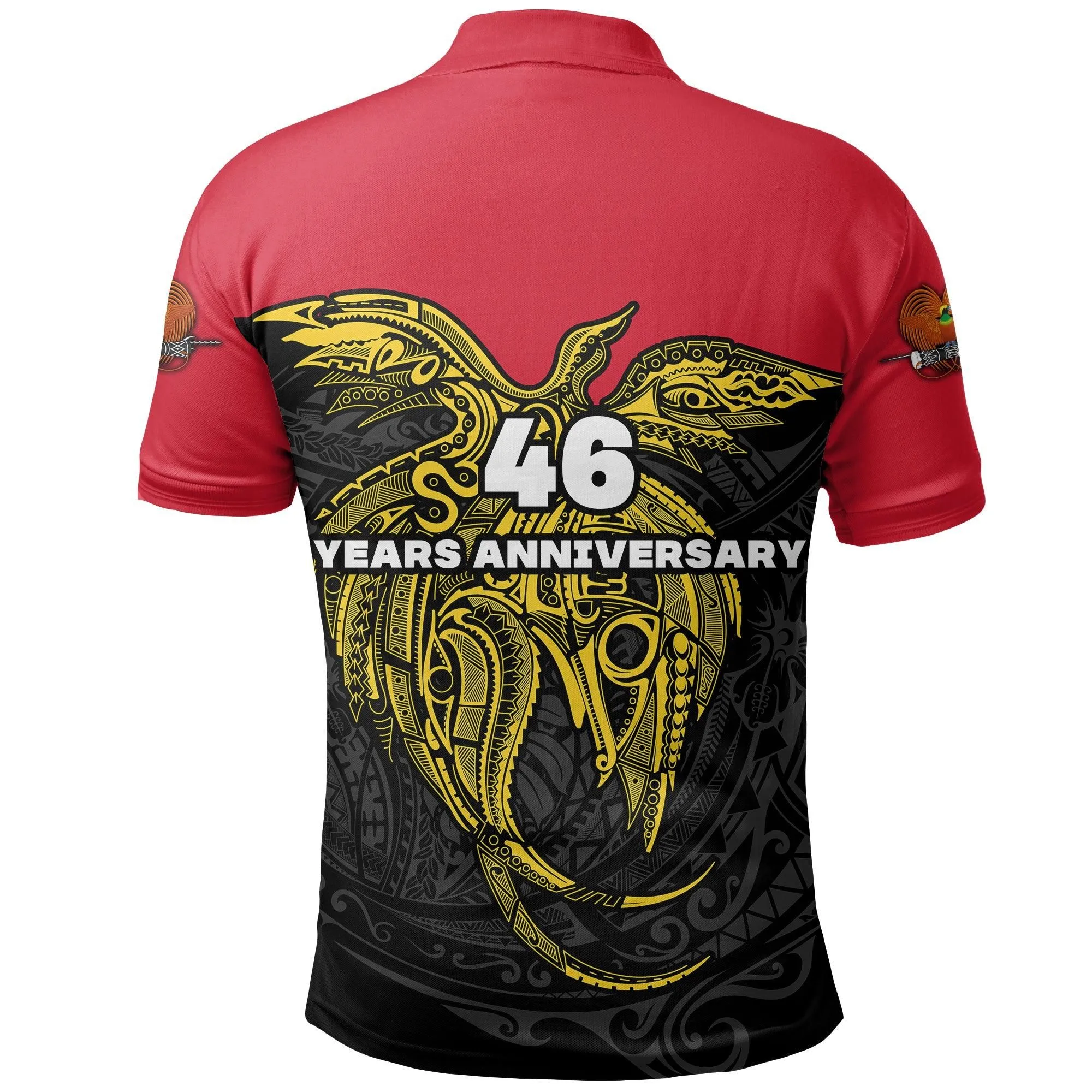 Papua New Guinea Polo Shirt Independence Day Simple Style LT16