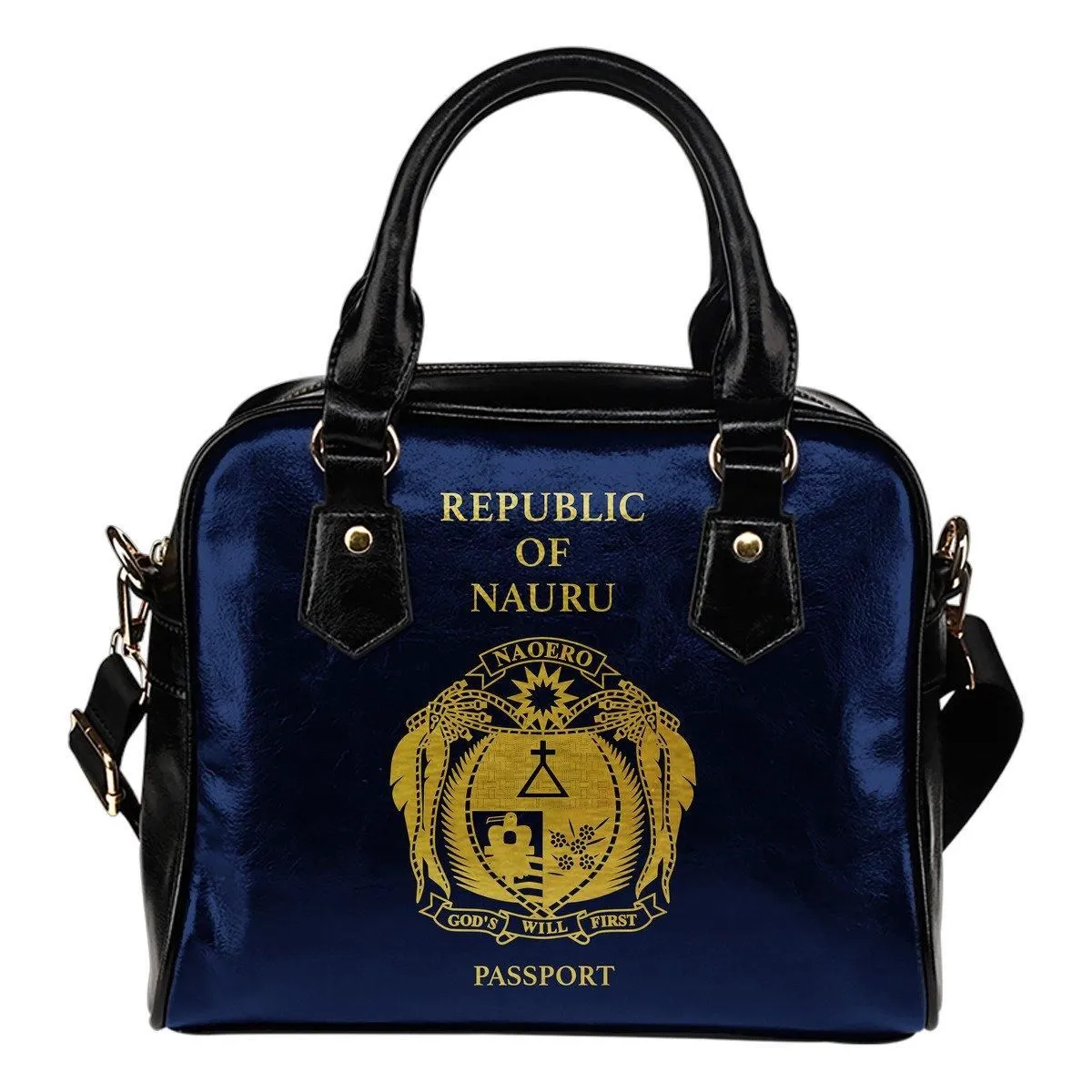 Nauru Passport Shoulder Handbag