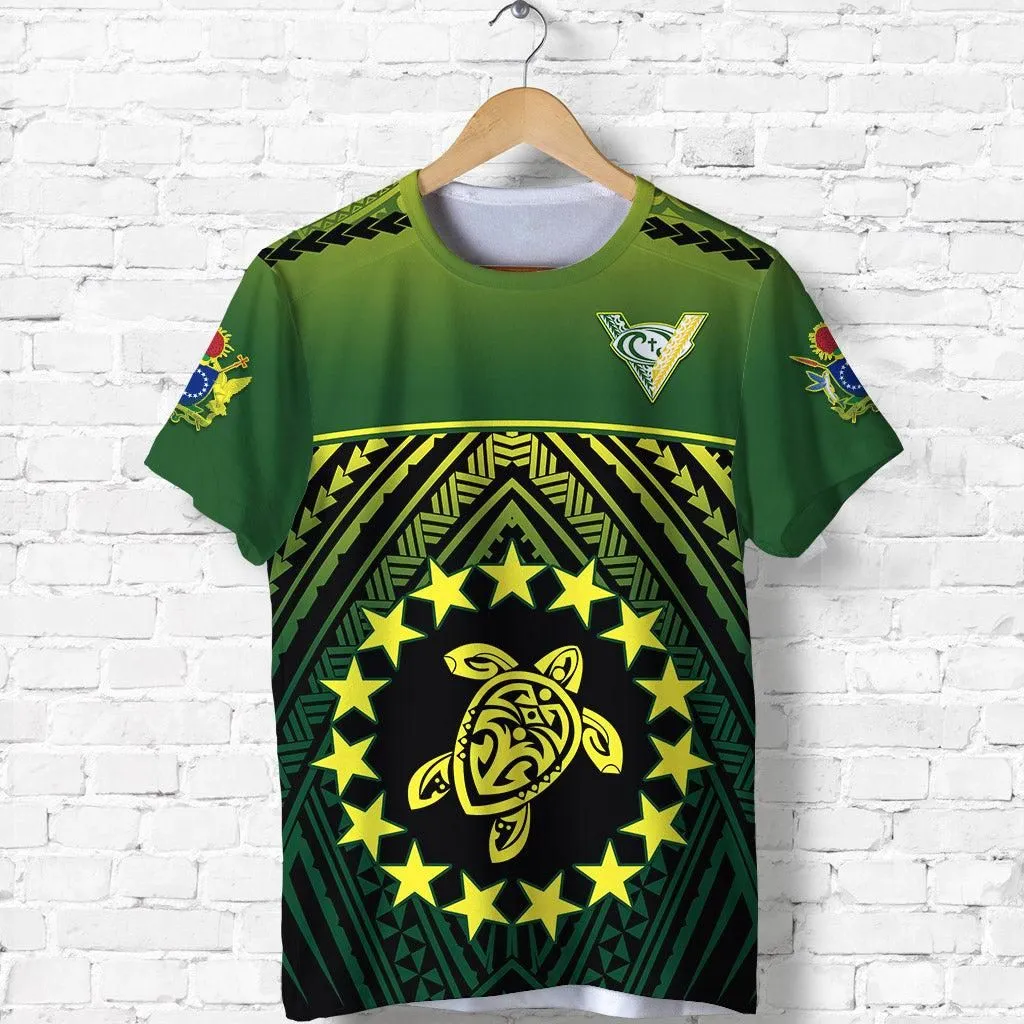 (Custom Personalised) The Kukis T Shirt Cook Islands Rugby - Custom Text and Number LT13