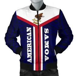 American Samoa Mens Bomber Jacket