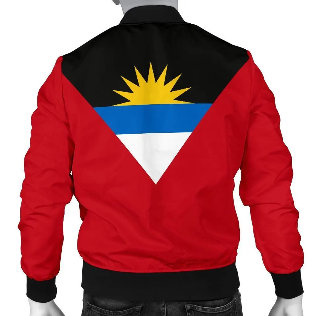 Antigua and Barbuda Mens Bomber Jacket Original Flag