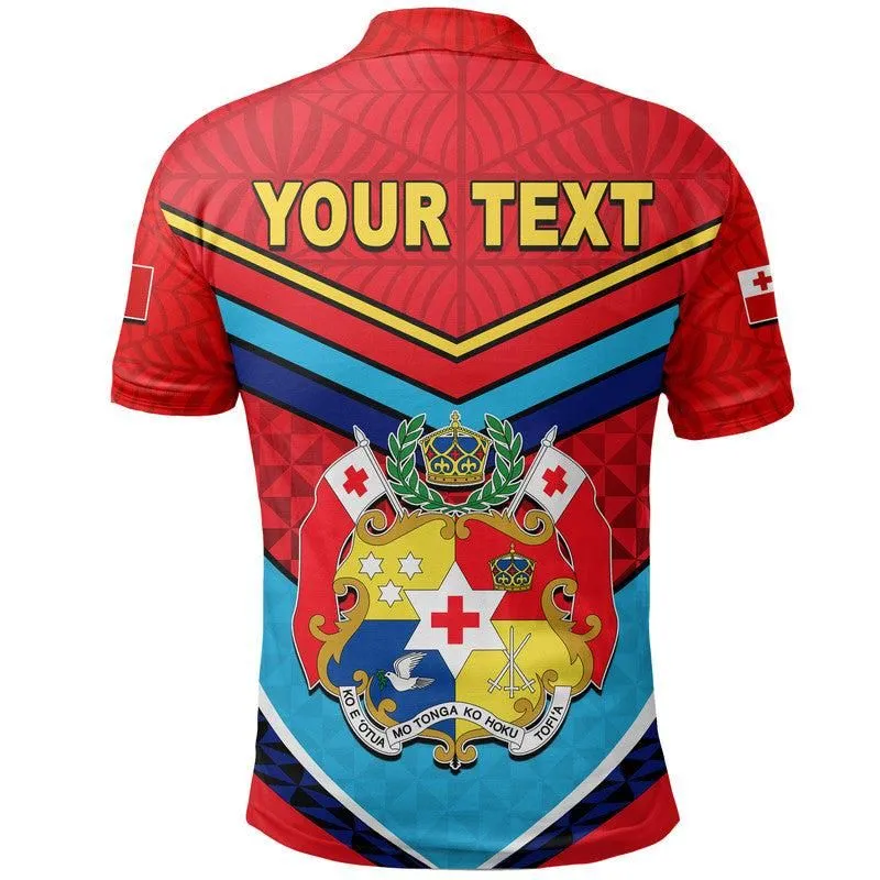(Custom Personalised) Tonga Mate Maa Rugby Polo Shirt Jersey LT6